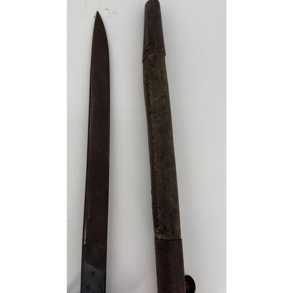 1943 British MK Mark 2 II GRI RFI Bayonet with Sheath - Picture 8 of 13